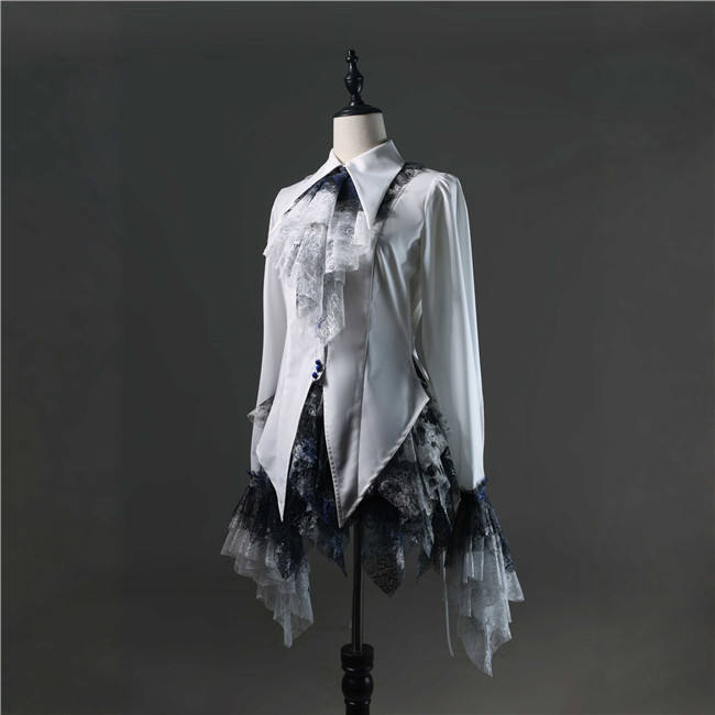 Lilith House Horrible Wonderland Pointed Collar Gothic Lolita Blouse