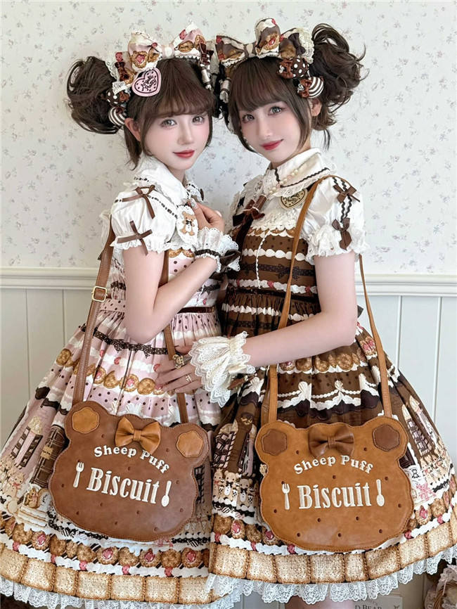 Sheep Puff Little Bear Cookie Sweet Lolita Bag