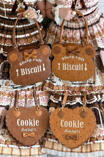 Sheep Puff Little Bear Cookie Sweet Lolita Bag
