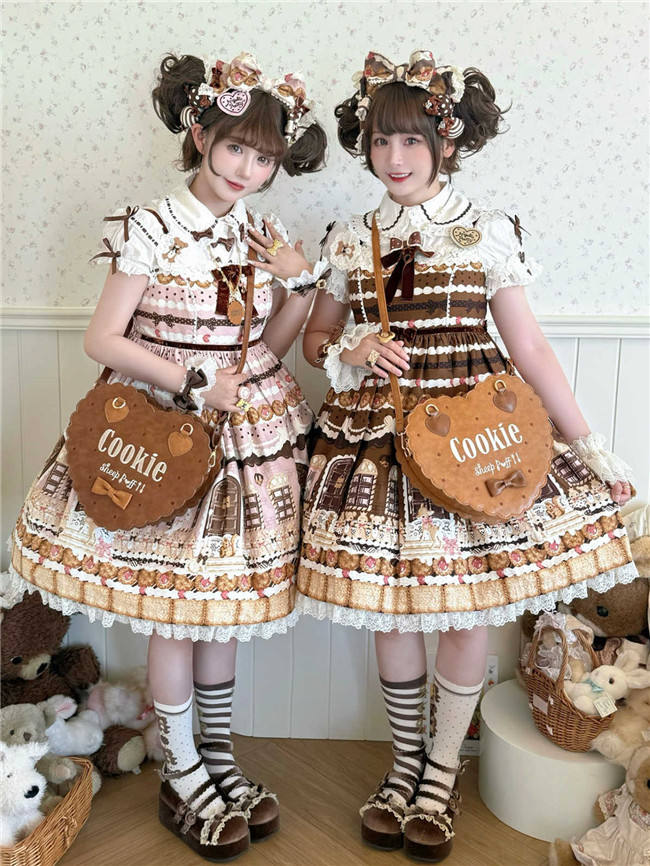 Sheep Puff Little Bear Cookie Sweet Lolita Bag