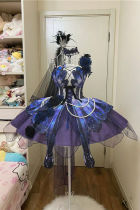 Lilia Butter Rain Star River Lolita Dress Full Set