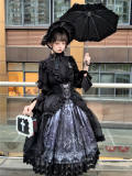 Susin Butterfly Bone Gothic Lolita Dress, Skirt, Blouse, Short Coat and Corset