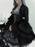 Susin Butterfly Bone Gothic Lolita Dress, Skirt, Blouse, Short Coat and Corset