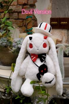 Rosy Dream Little Devil Rabbit Halloween Bag and Doll