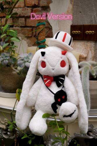 Rosy Dream Little Devil Rabbit Halloween Bag and Doll