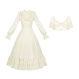 Day and Night Classic Lolita Dress and Cape