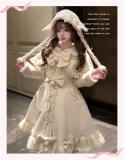 Meng Fu Zi Princess Rabbit Sweet Lolita Coat and Cape
