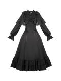 Day and Night Classic Lolita Dress and Cape