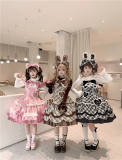 Shibuya Candy Velvet Cake Classic Lolita Dress, Blouse and Accessories