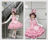 Shibuya Candy Velvet Cake Classic Lolita Dress, Blouse and Accessories
