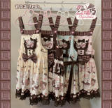 Twilight Crush Chocolate Mew  Sweet Lolita Dress and Accessories