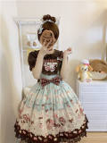 Twilight Crush Chocolate Mew  Sweet Lolita Dress and Accessories