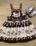 Twilight Crush Chocolate Mew  Sweet Lolita Dress and Accessories