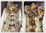 Squirrel Chocolate Shop Sweet Lolita Dress, Blouse and Accessories