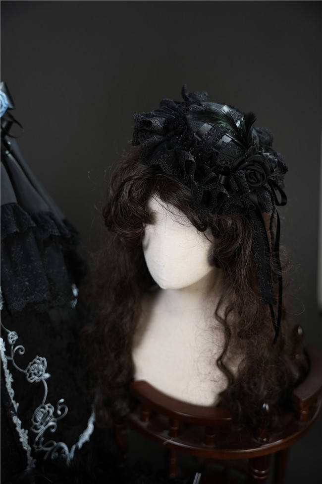 Dark Crown Plus Size Friendly Dark Gothic Lolita Blouse, Skirt, Cape and Accessories