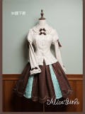 Alice Girl Bear Chocolate Classic Lolita Dress, Skirt, Blouse and Coat