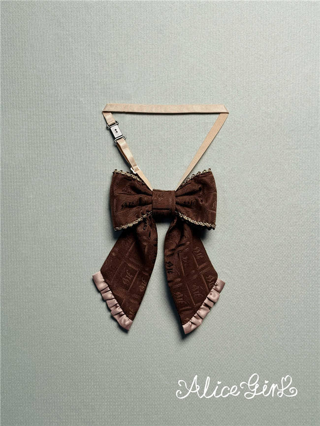 Alice Girl Bear Chocolate Classic Lolita Accessories