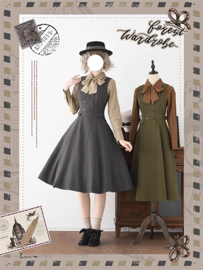 Forest Wardrobe ~Misty Forest~ JSK Classic Lolita Dress & Blouse