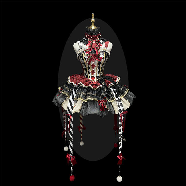 Maiye Original Circus Series Lolita Jumper Dress Full Set