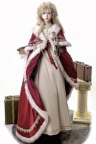 Imperial Coronation Women's Fleece-lined Thick Warm Cape and One Piece