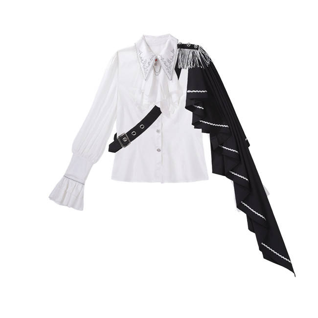 The King's Covenant Ouji Lolita Blouse, Corset and Trousers