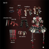 Maiye Original Circus Series Lolita Jumper Dress Full Set