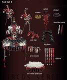 Maiye Original Circus Series Lolita Jumper Dress Full Set