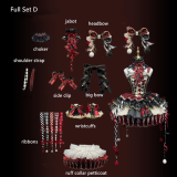 Maiye Original Circus Series Lolita Jumper Dress Full Set