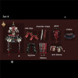 Maiye Original Circus Series Lolita Jumper Dress Full Set