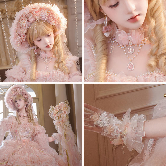 Cat Fairy Tea Party Pink Lolita Accessories