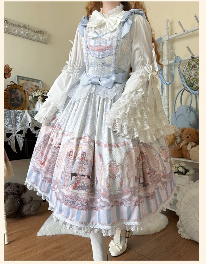 Plus Size Niu Niu ~Princess Sleeves Blouse