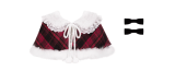 Withpuji Snowy Night Plaid Lolita Dress, Cape, Inner Wear and Accessories