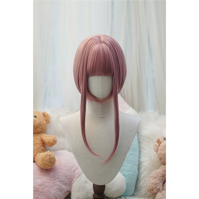 Yuchashui Retro Sweetheart Bobo Cut Lolita Wig and Curls Double Ponytails