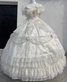 Tana Manor Vintage Red Lolita Wedding  Accessories - Necklace/Crown