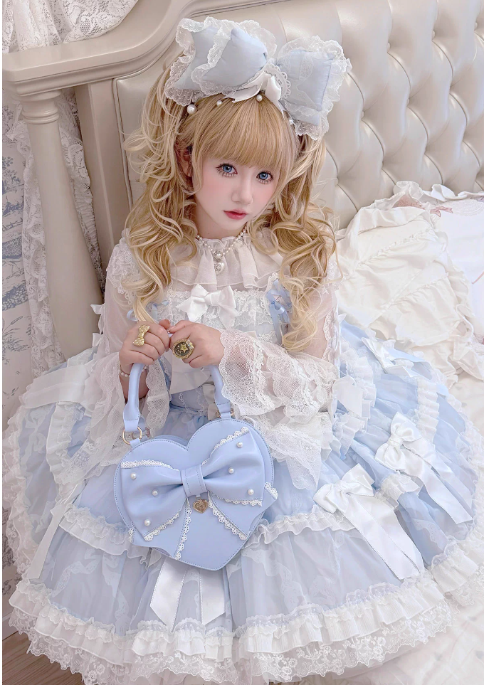 Sheep Puff Retro Sweetheart Lolita Bag
