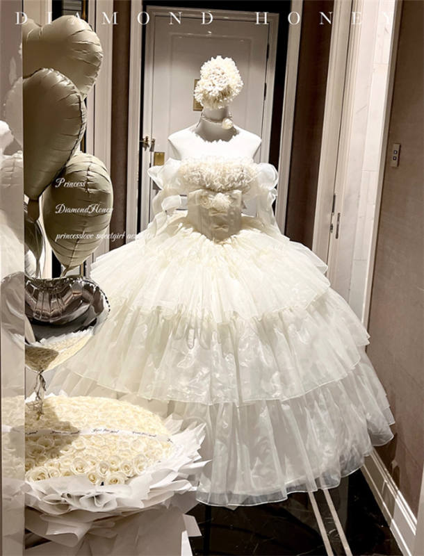 Diamond Honey Mousse Love Song Floor Length Formal Dress