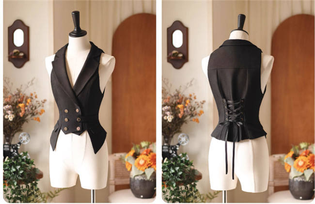 Forest Wardrobe Forest Castle Classic Lolita Dress and Vest
