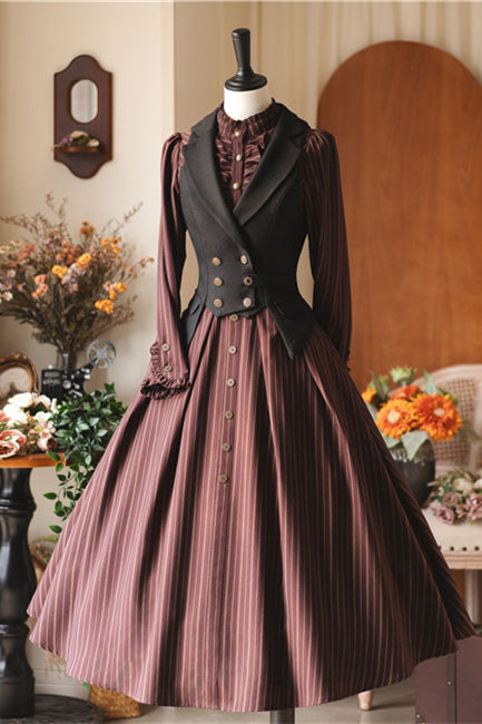 Forest Wardrobe Forest Castle Classic Lolita Dress and Vest