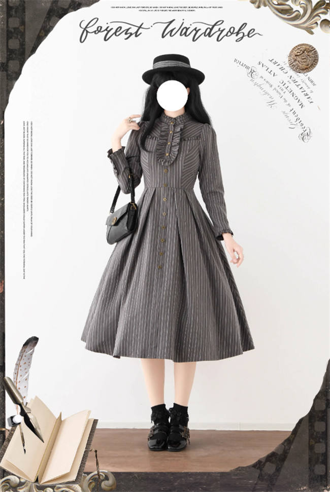 Forest Wardrobe Forest Castle Classic Lolita Dress and Vest
