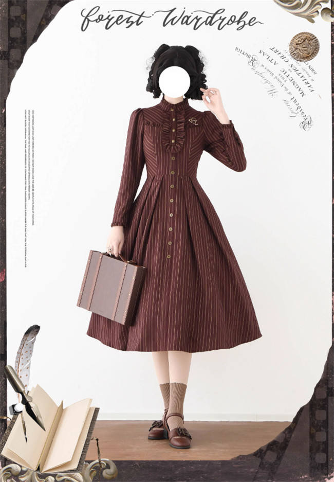 Forest Wardrobe Forest Castle Classic Lolita Dress and Vest
