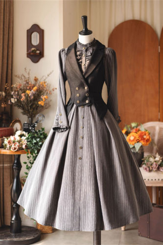 Forest Wardrobe Forest Castle Classic Lolita Dress and Vest