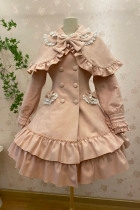Double-layers Collar Lolita Winter Jacket