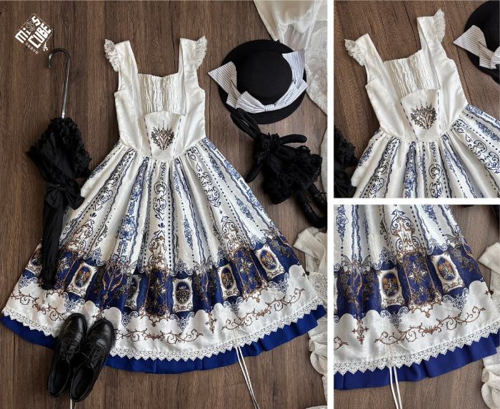 Miss Point the Blood Night Lamp Keeper Gothic Lolita JSK