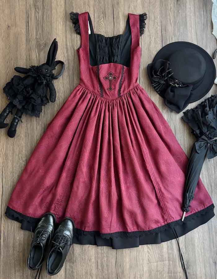 Miss Point the Blood Night Lamp Keeper Gothic Lolita JSK