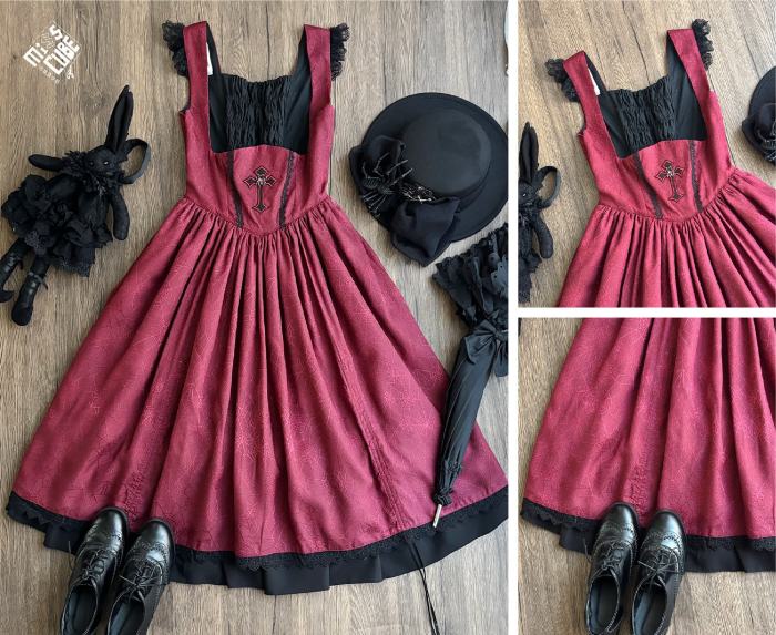 Miss Point the Blood Night Lamp Keeper Gothic Lolita JSK
