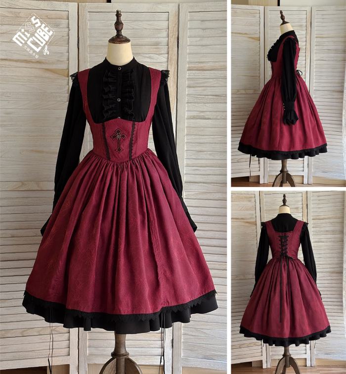 Miss Point the Blood Night Lamp Keeper Gothic Lolita JSK