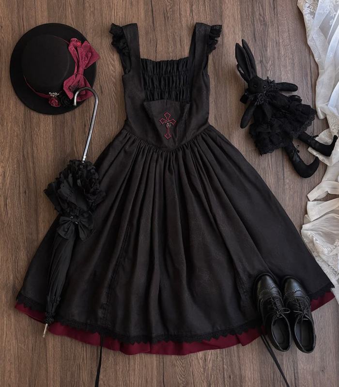 Miss Point the Blood Night Lamp Keeper Gothic Lolita JSK
