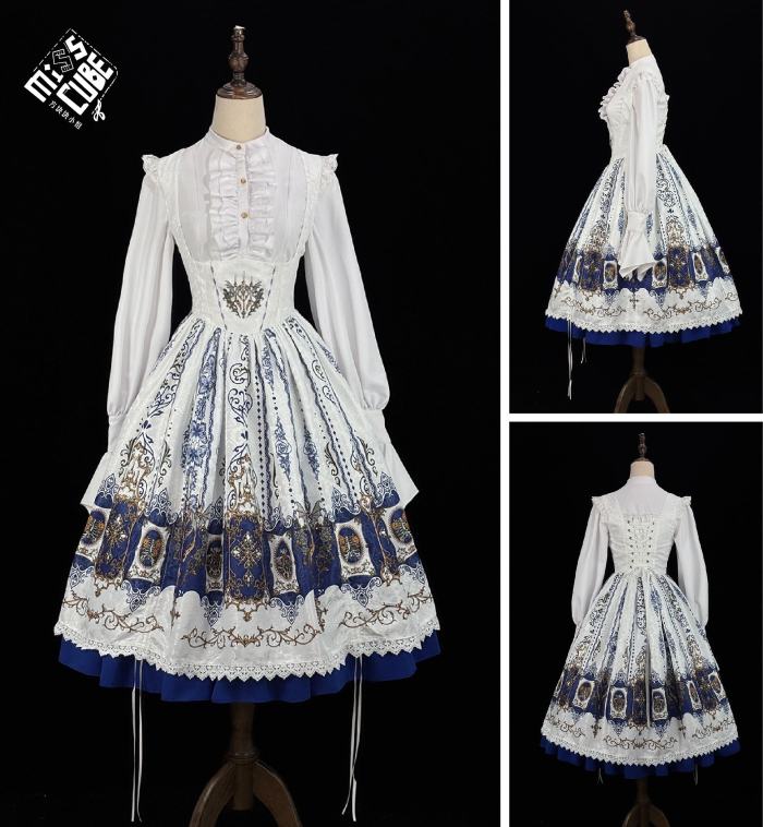 Miss Point the Blood Night Lamp Keeper Gothic Lolita JSK