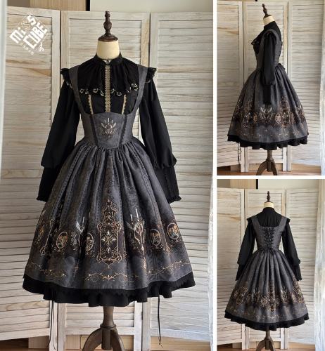 Miss Point the Blood Night Lamp Keeper Gothic Lolita JSK