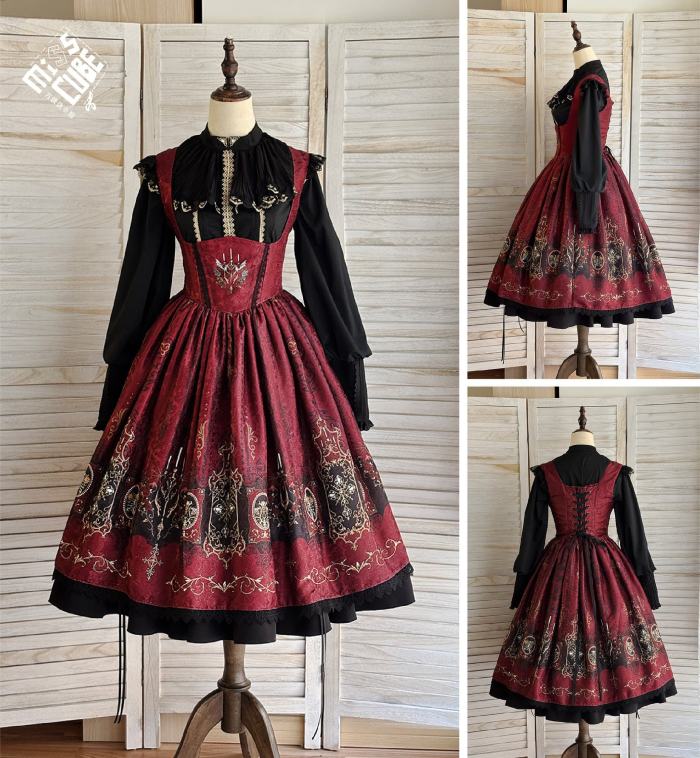 Miss Point the Blood Night Lamp Keeper Gothic Lolita JSK